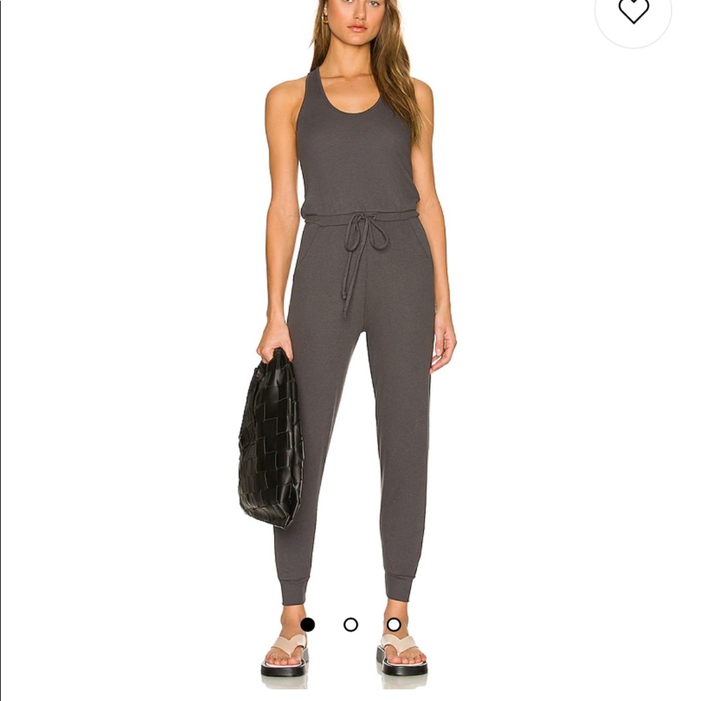 Commando Luxury Ribbed Racerback Jumpsuit NWT Size L